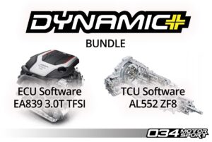034Motorsport B9/B9.5 Audi S4/S5/SQ5 EA839 3.0T Dynamic+ Performance ECU & AL552 ZF8 Transmission Tuning Bundle
