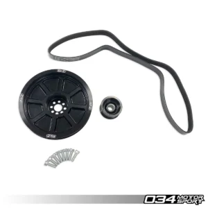 Dual Pulley Hardware Kit, 190mm, Audi B8 S4/S5/Q5/SQ5, C7 A6/A7, D4 A8 3.0 TFSI