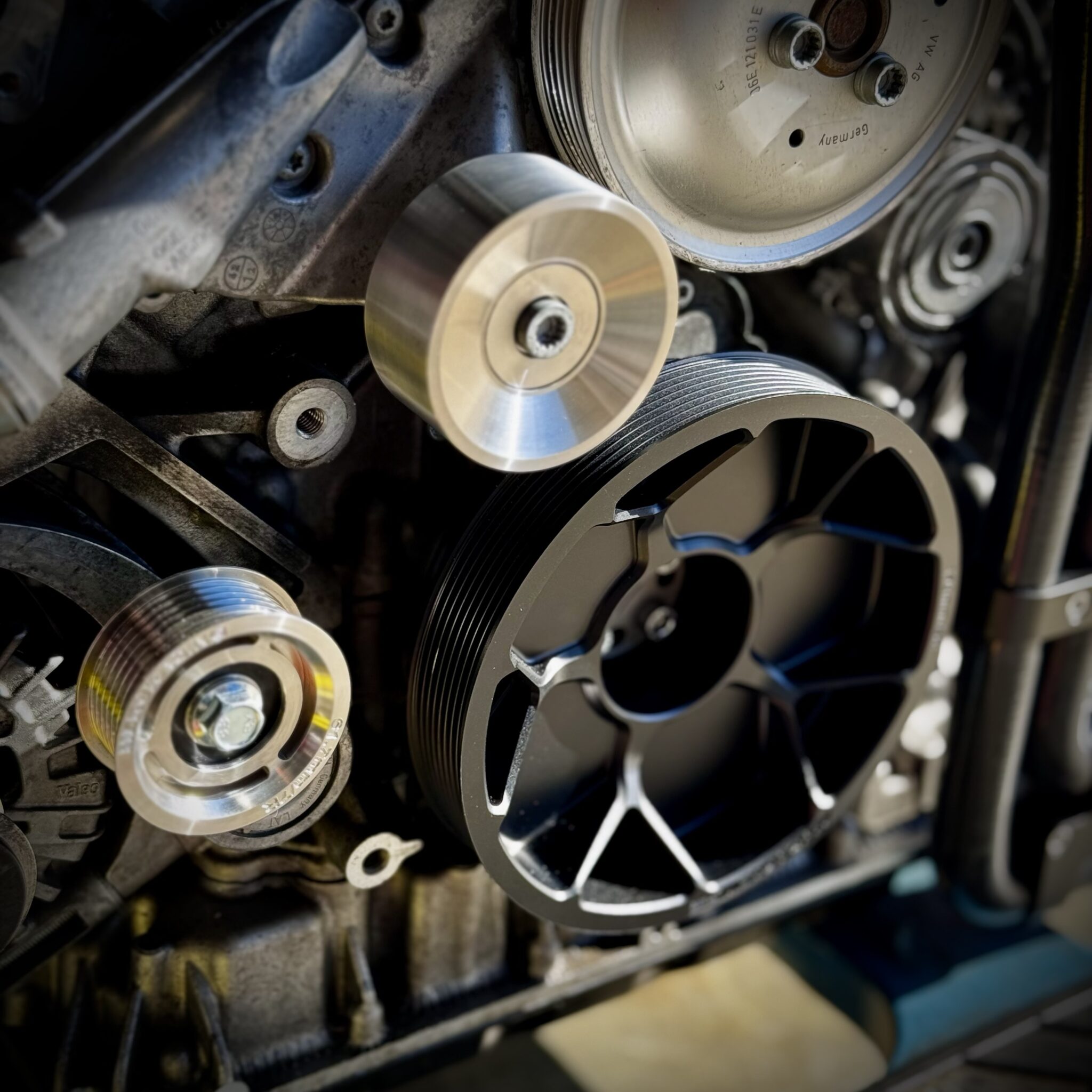 Audi 3.0T 8 Rib Pulley Conversion Kit For Supercharged Applications ...