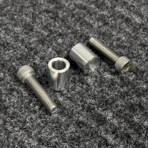 MercRacing Air to Air manifold fuel rail studs and spacers
